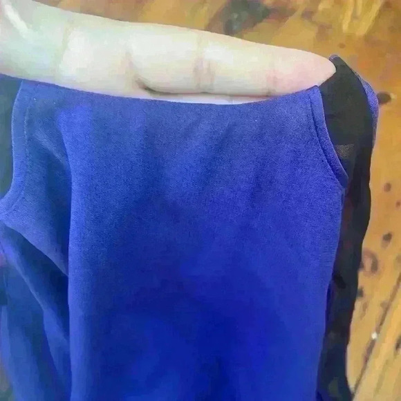 Ramy Brook DEEP AMETHYST Purple Anya Cold Shoulder Blouse, US Small - Picture 6 of 16